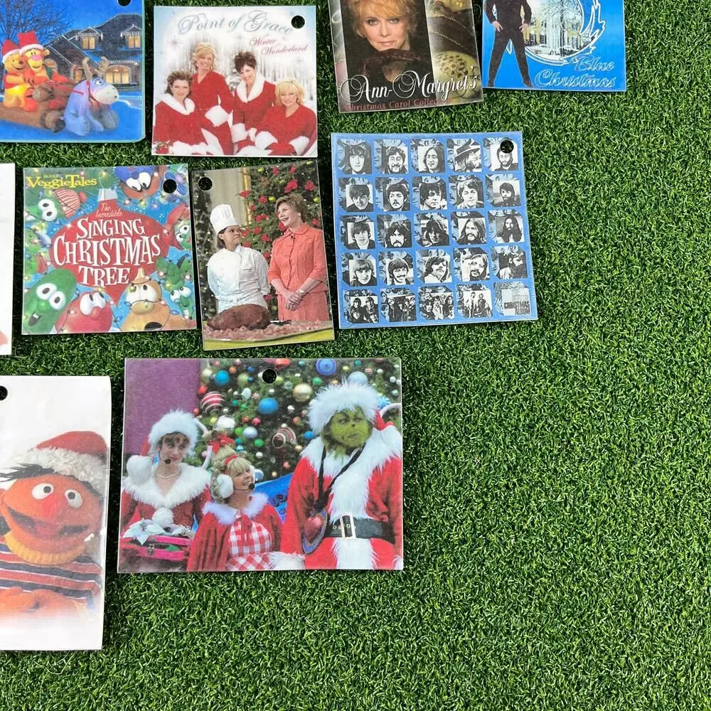 Vintage Lot Christmas Collectible Musical Gift Tags